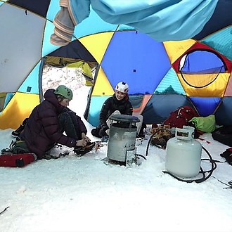 Lucka na Ouray Ice Festivalu